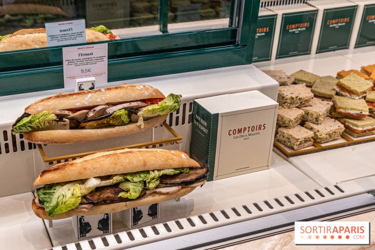 Comptoirs des Deux Magots - café littéraire - take away