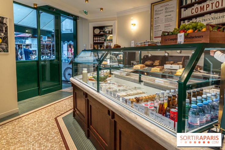 Comptoirs des Deux Magots - café littéraire - take away