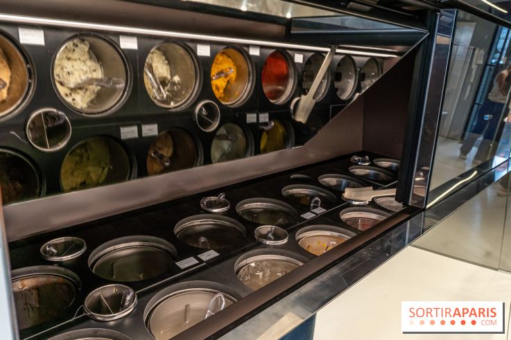 Angiolo, le glacier de Saint-Germain-des-Près - les photos -  bacs de glaces