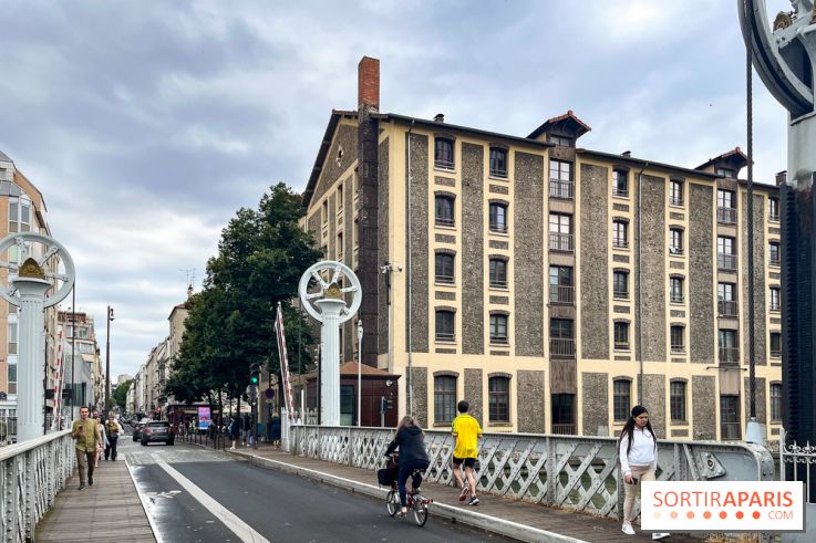 Pont levant rue de Crimée