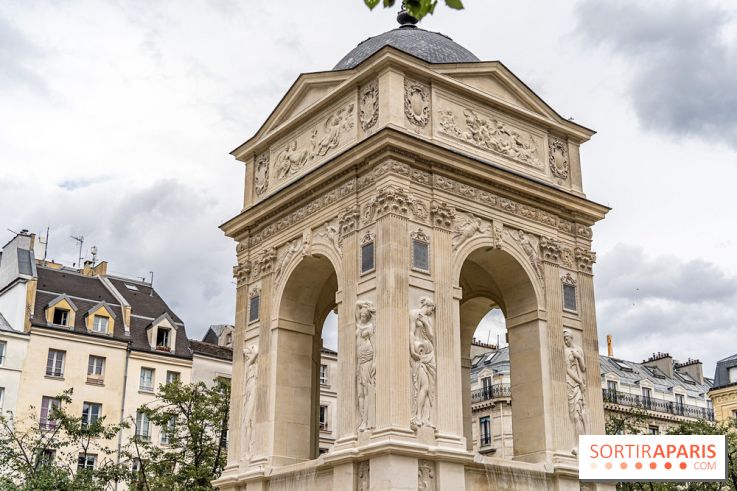 La Fontaine des Innocents restaurée à Paris -  A7C8549