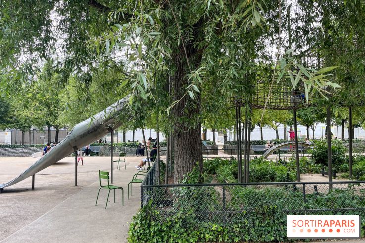 Jardin des Tuileries aires de jeux - nos photos