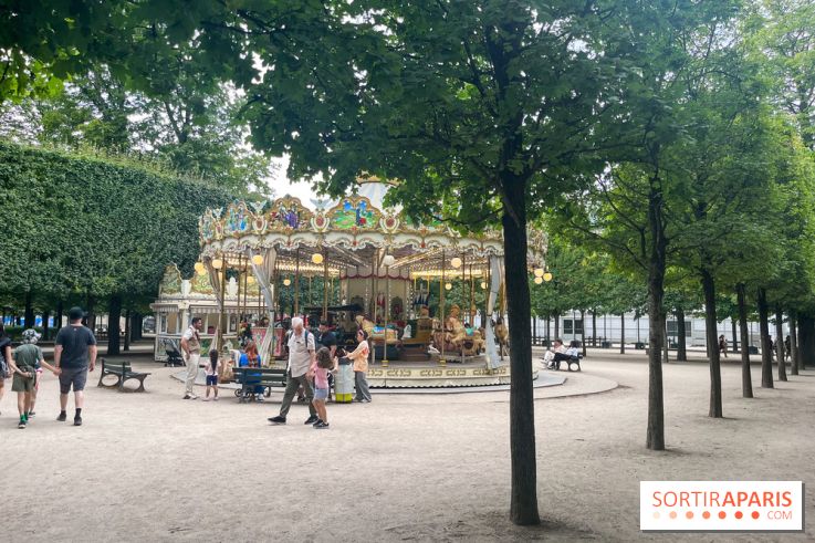 Jardin des Tuileries aires de jeux - nos photos