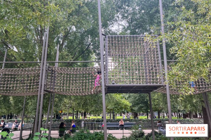 Jardin des Tuileries aires de jeux - nos photos