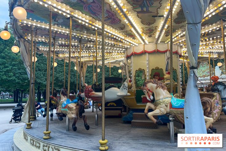 Jardin des Tuileries aires de jeux - nos photos