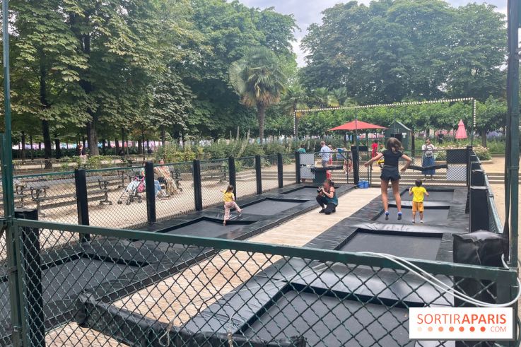 Jardin des Tuileries aires de jeux - nos photos