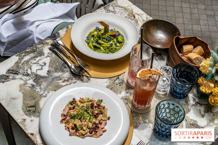 La terrasse cachée du Burgundy pour déjeuner au soleil dans le 8e -  A7C8486