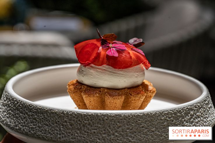 La terrasse cachée du Burgundy pour déjeuner au soleil dans le 8e -  A7C8508