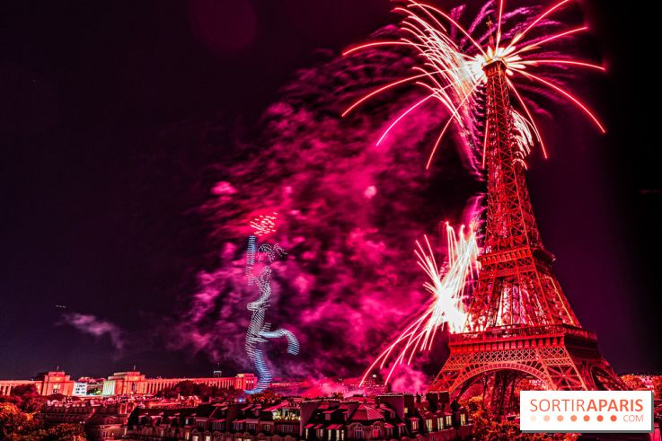 Feu d'artifice du 14 juillet de Paris 2024, les photos 