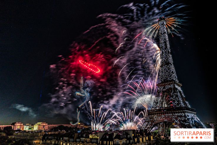 Feu d'artifice du 14 juillet de Paris 2024, les photos 