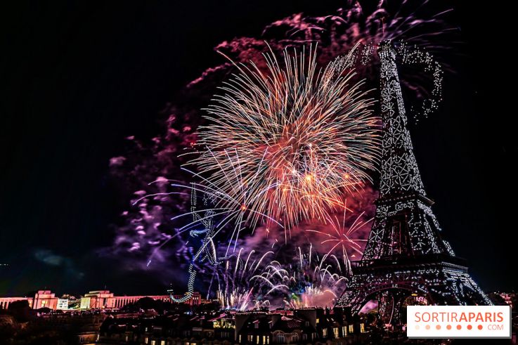 Feu d'artifice du 14 juillet de Paris 2024, les photos 