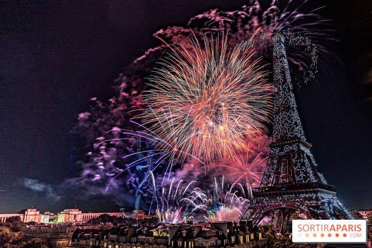 Feu d'artifice du 14 juillet de Paris 2024, les photos 