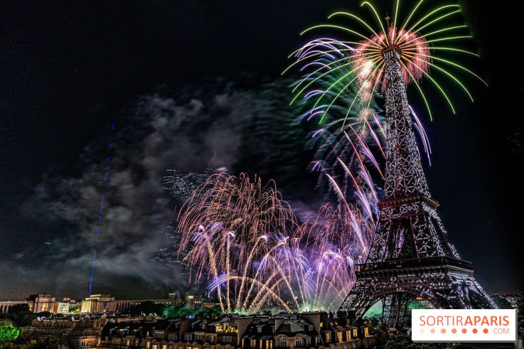 Feu d'artifice du 14 juillet de Paris 2024, les photos 
