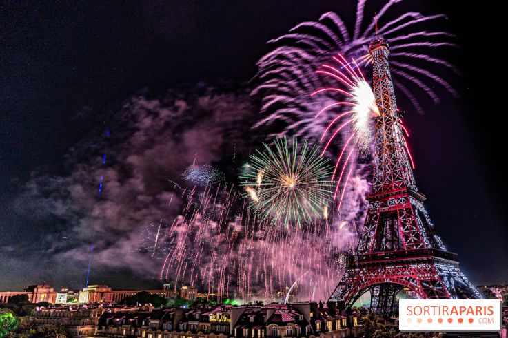 Feu d'artifice du 14 juillet de Paris 2024, les photos 