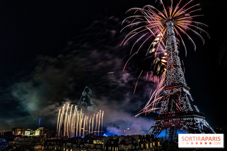Feu d'artifice du 14 juillet de Paris 2024, les photos 