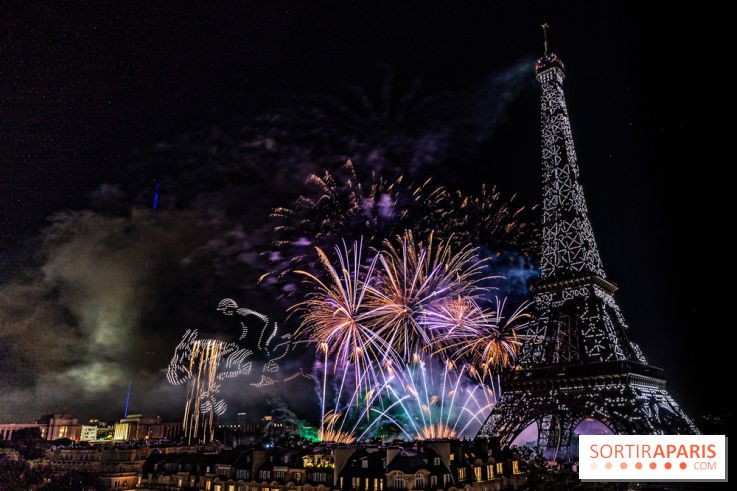 Feu d'artifice du 14 juillet de Paris 2024, les photos 