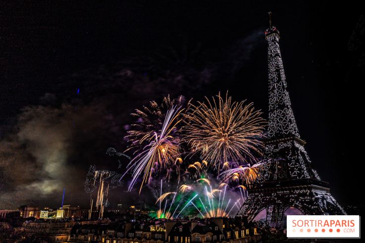 Feu d'artifice du 14 juillet de Paris 2024, les photos 