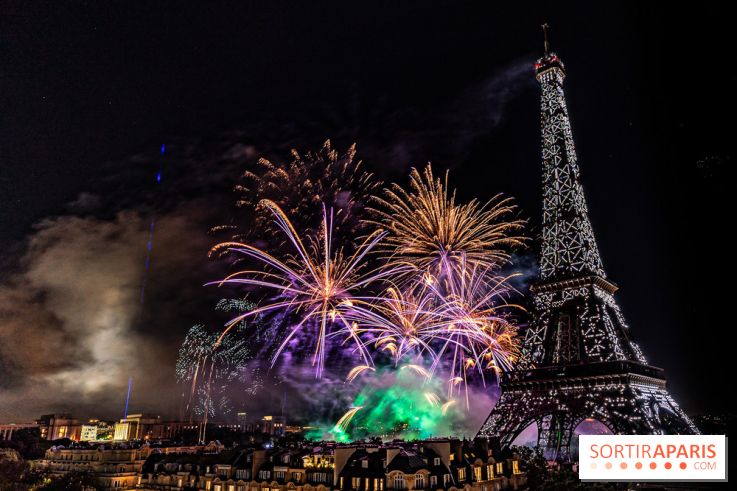 Feu d'artifice du 14 juillet de Paris 2024, les photos 