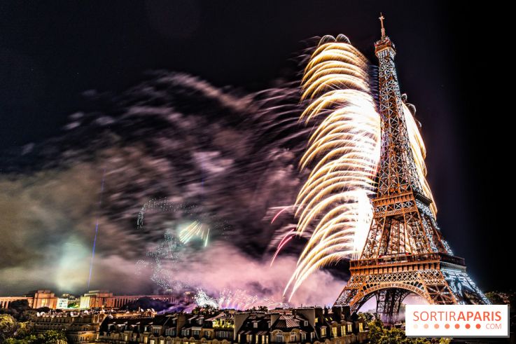 Feu d'artifice du 14 juillet de Paris 2024, les photos 