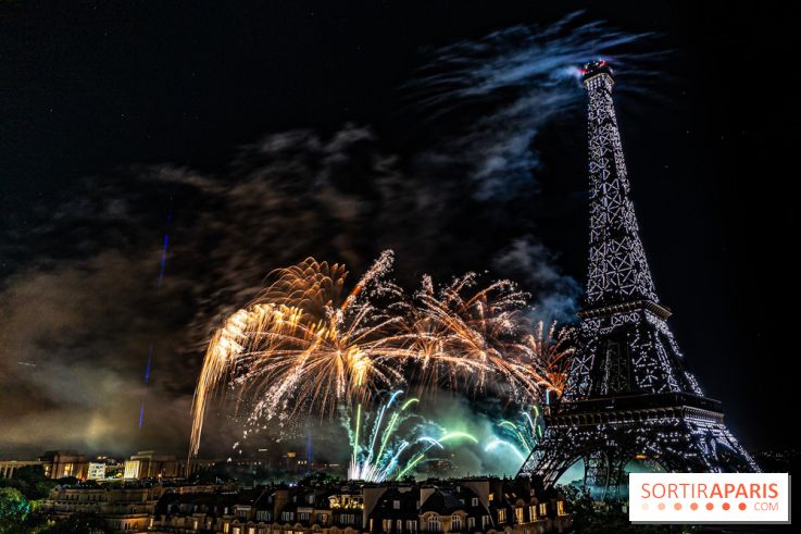 Feu d'artifice du 14 juillet de Paris 2024, les photos 
