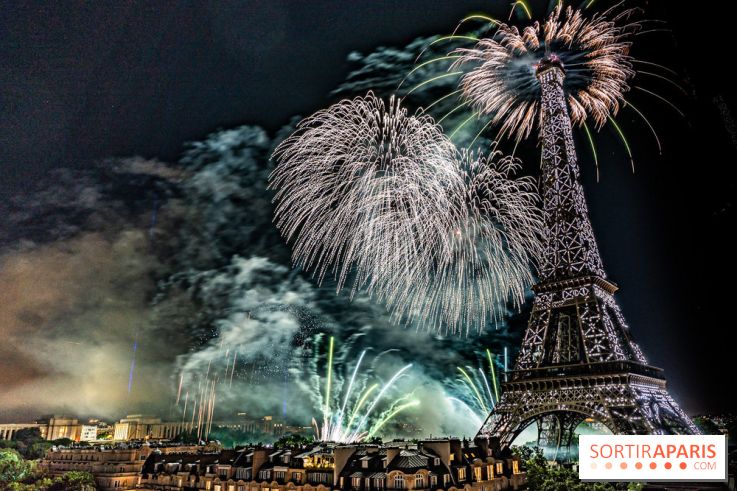 Feu d'artifice du 14 juillet de Paris 2024, les photos 