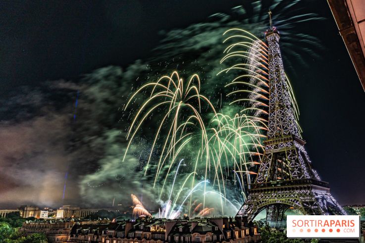 Feu d'artifice du 14 juillet de Paris 2024, les photos 