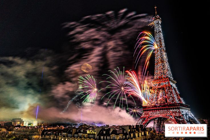 Feu d'artifice du 14 juillet de Paris 2024, les photos 