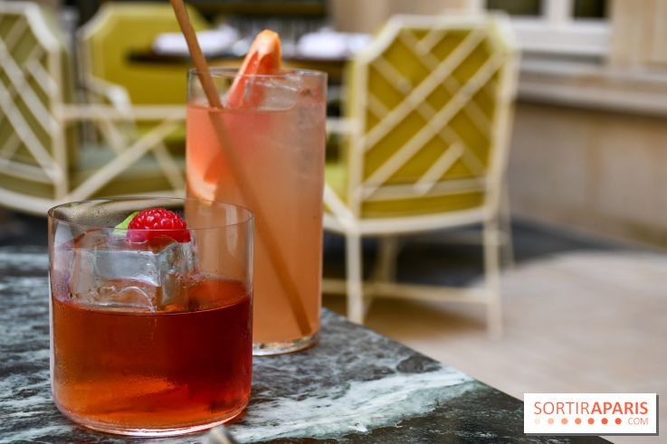 Comestibles comptoir gourmand et terrasse confidentielle par Paul Pairet à l'Hôtel de Crillon