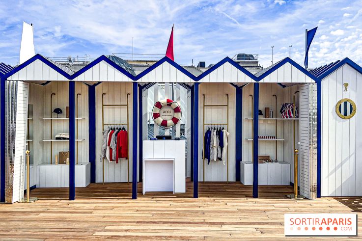 AMI Paris aux Galeries Lafayette Haussmann : pop ups, glacier et crêperie AMI par Julien Sebbag - image00082