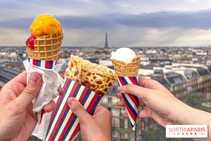 AMI Paris aux Galeries Lafayette Haussmann : pop ups, glacier et crêperie AMI par Julien Sebbag - image00108