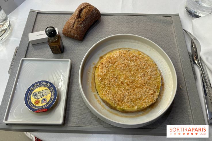 Restaurant Air France  - le plat