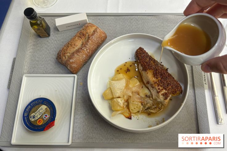 Restaurant Air France  - le plat
