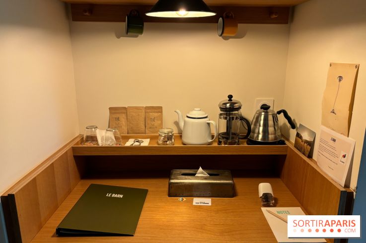 Le Barn Hotel  - le coin bureau 