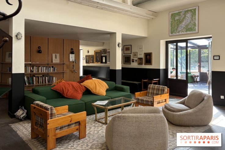 Le Barn Hotel  - l'espace commun 