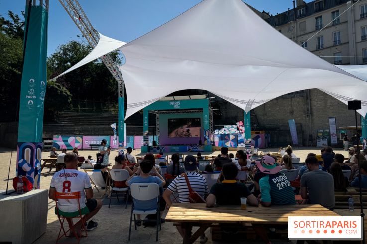 JO Paris 2024 : Fan zone Arènes de Lutèce