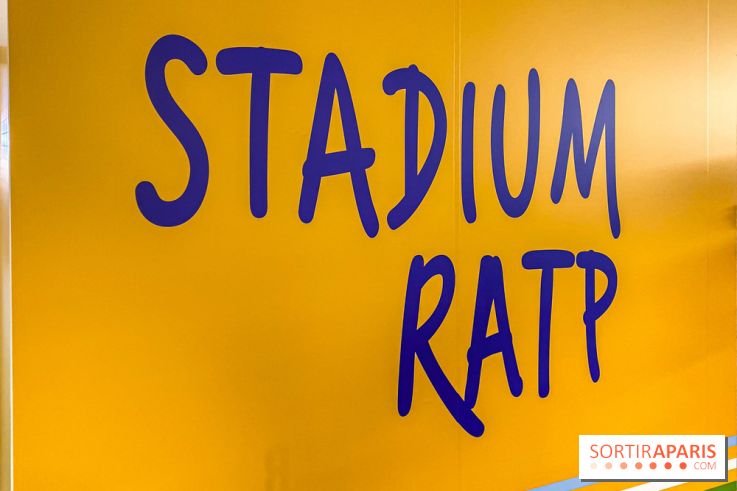 JO de Paris 2024 : animations sportives Stadium RATP à la station Auber - IMG 9266