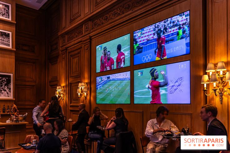 Le sport Bar du George V, le bar caché des JO Paris 2024 -  A7C0042