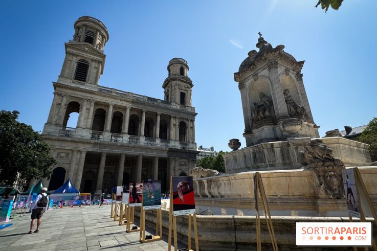 JO Paris 2024 : Fan zone Saint-Sulpice