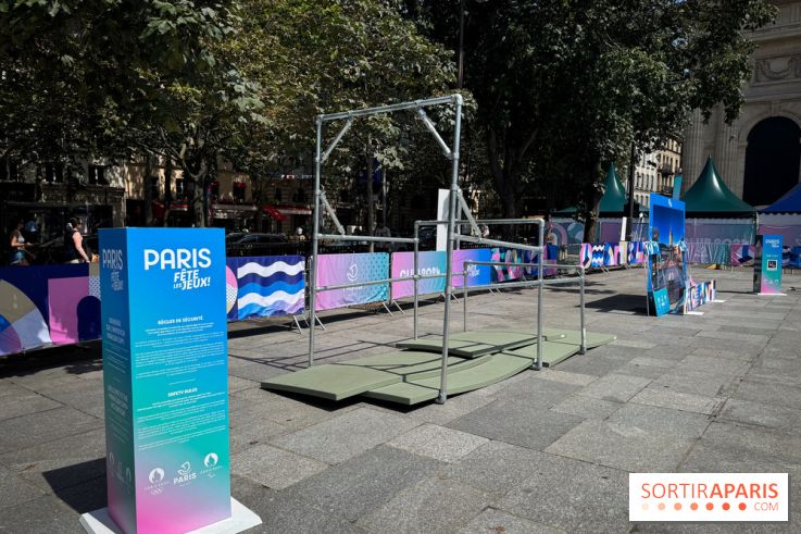 JO Paris 2024 : Fan zone Saint-Sulpice