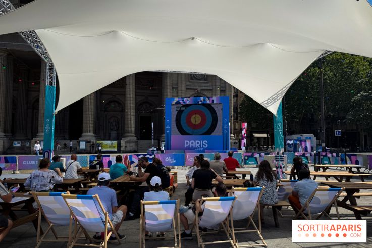 JO Paris 2024 : Fan zone Saint-Sulpice