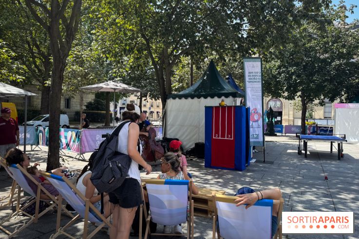 JO Paris 2024 : Fan zone Saint-Sulpice
