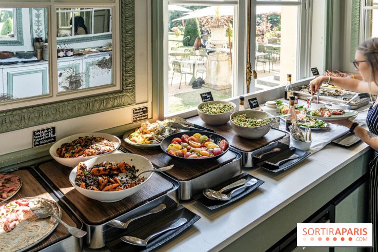 Le brunch à volonté exceptionnel de la Maison du Val à Saint-Germain-en-Laye dans les Yvelines - 78  -  buffet d'entrées