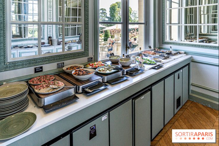 Le brunch à volonté exceptionnel de la Maison du Val à Saint-Germain-en-Laye dans les Yvelines - 78  -  buffet