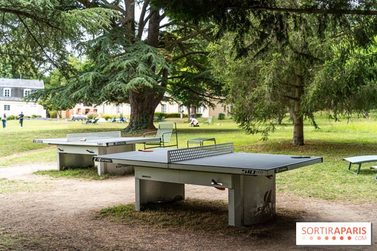 Le brunch à volonté exceptionnel de la Maison du Val à Saint-Germain-en-Laye dans les Yvelines - 78  -  table de ping pong