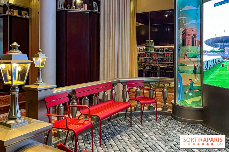La fan zone élégante du Royal Monceau pour les JO de Paris 2024