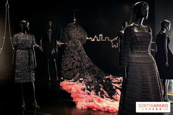 JO paris 2024 : Les tenues de scène de Lady Gaga, Aya Nakamura et Céline Dion exposées à la Galerie Dior  - image00010