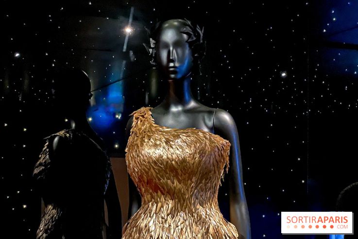 JO paris 2024 : Les tenues de scène de Lady Gaga, Aya Nakamura et Céline Dion exposées à la Galerie Dior  - image00032