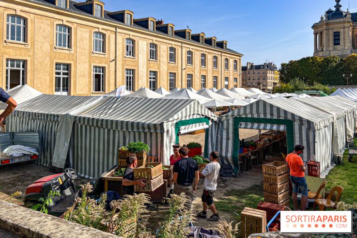 Les Saveurs du Potager du Roi à Versailles : marché de fruits & légumes, expositions et animations