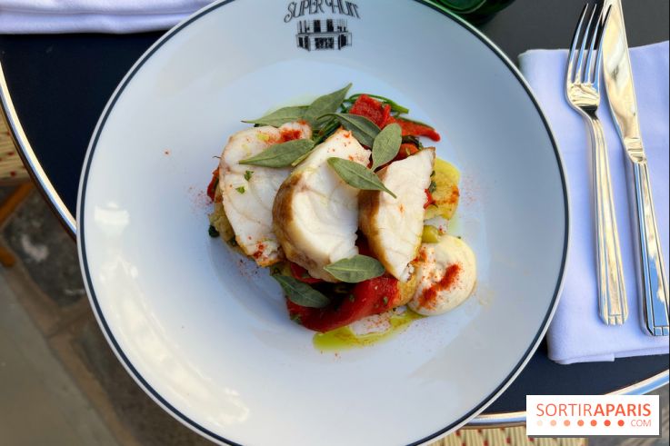 Super Huit - Lotte, poivrons, guindillas