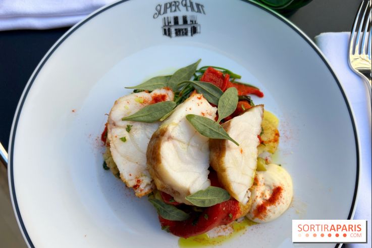 Super Huit - Lotte, poivrons, guindillas